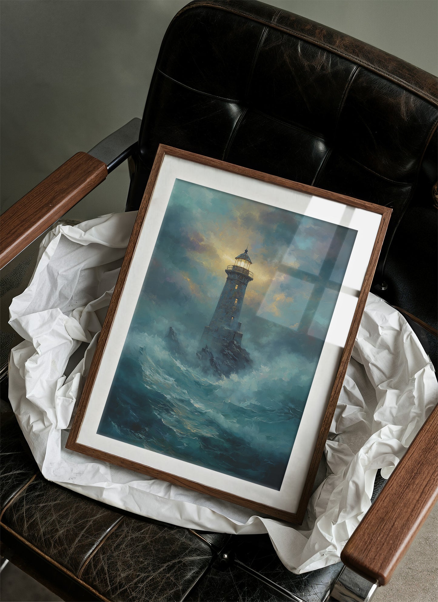 Solitary Beacon Breaks Tempest's Fury