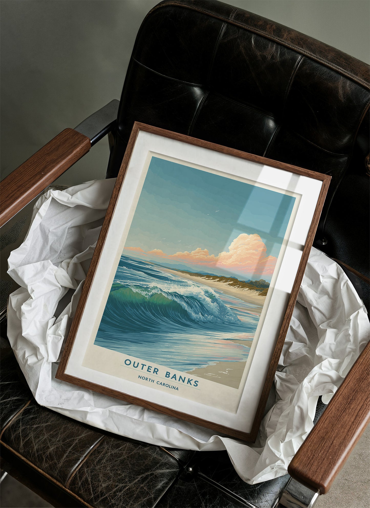 Coastal Whispers Catch Golden Hour
