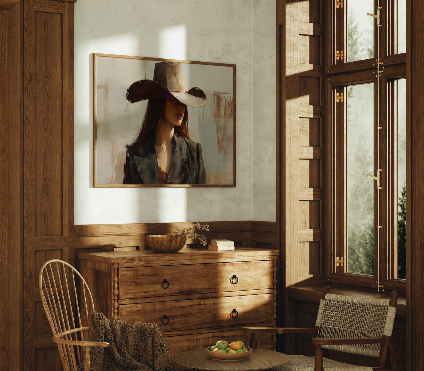 Shadows Cast By Western Elegance