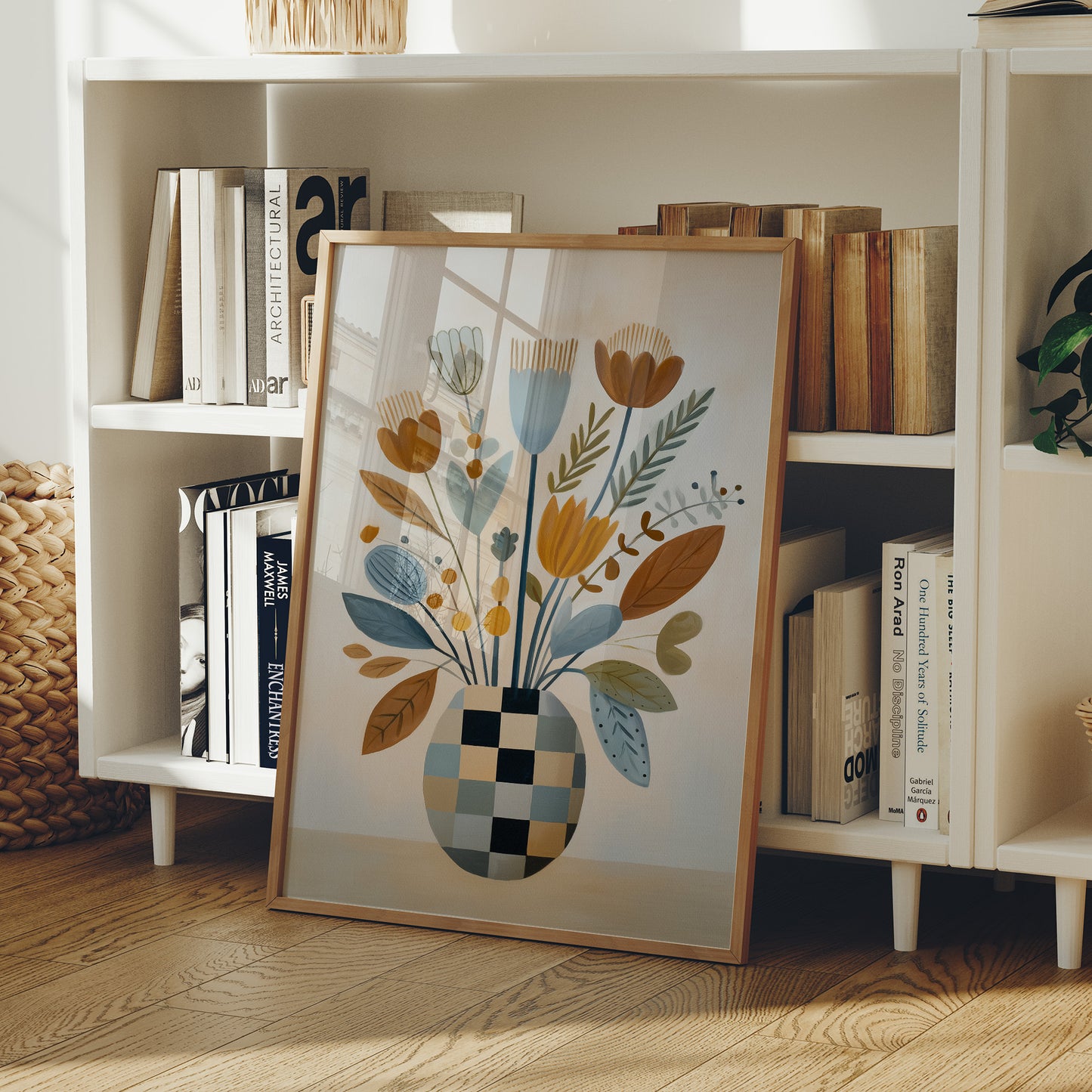 Geometric Vessel, Botanical Dreams