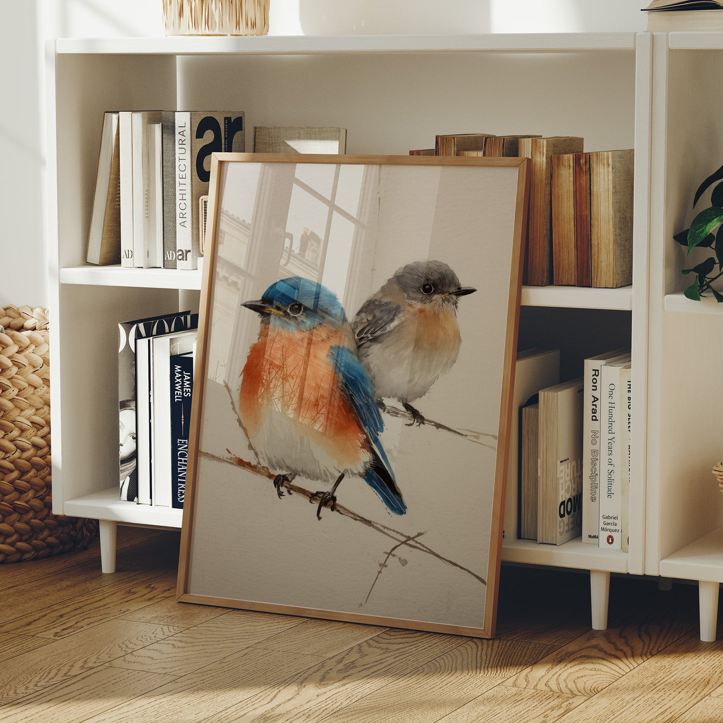 Feathered Companions in Gentle Repose