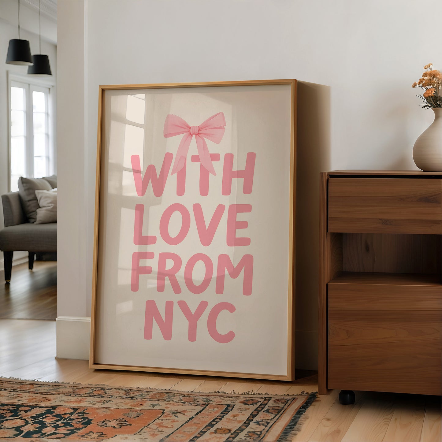 Pink Ribbon Whispers From NYC