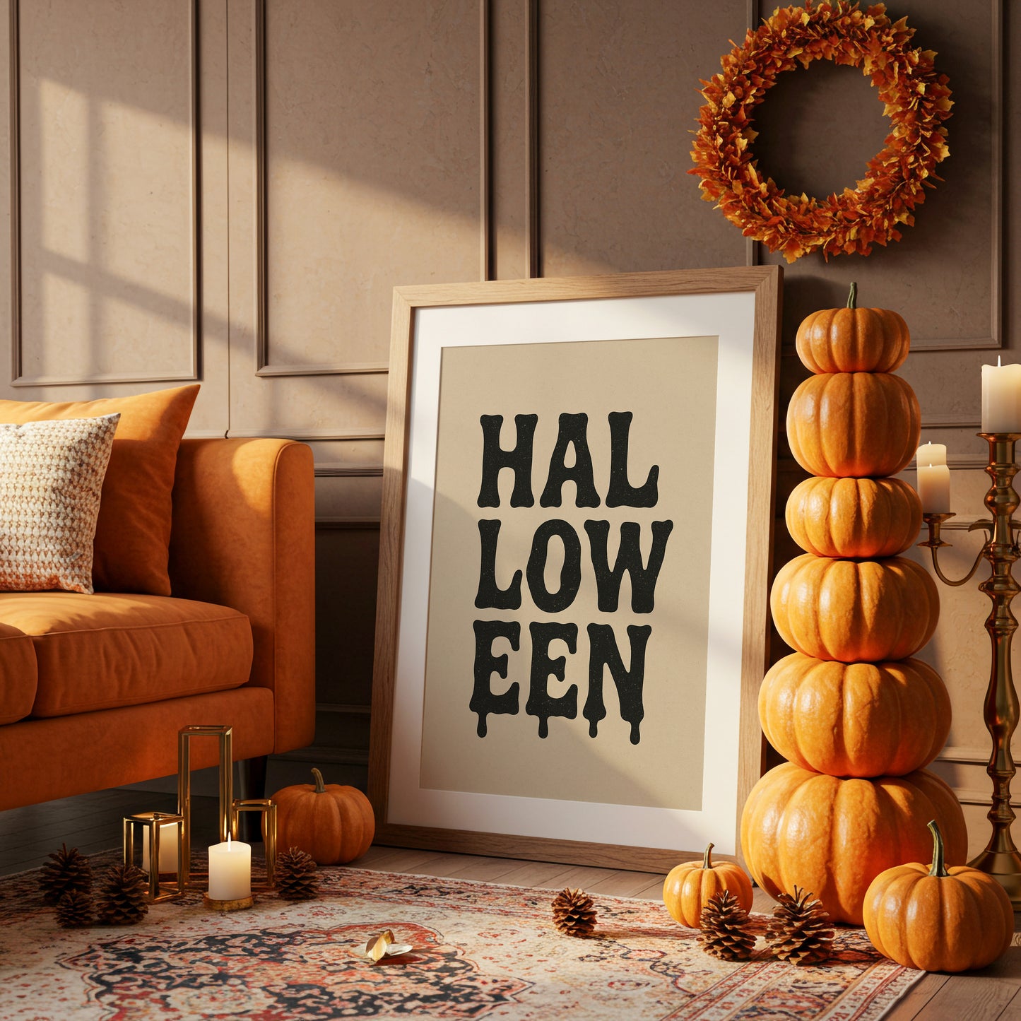 October Spells Cast Golden Light