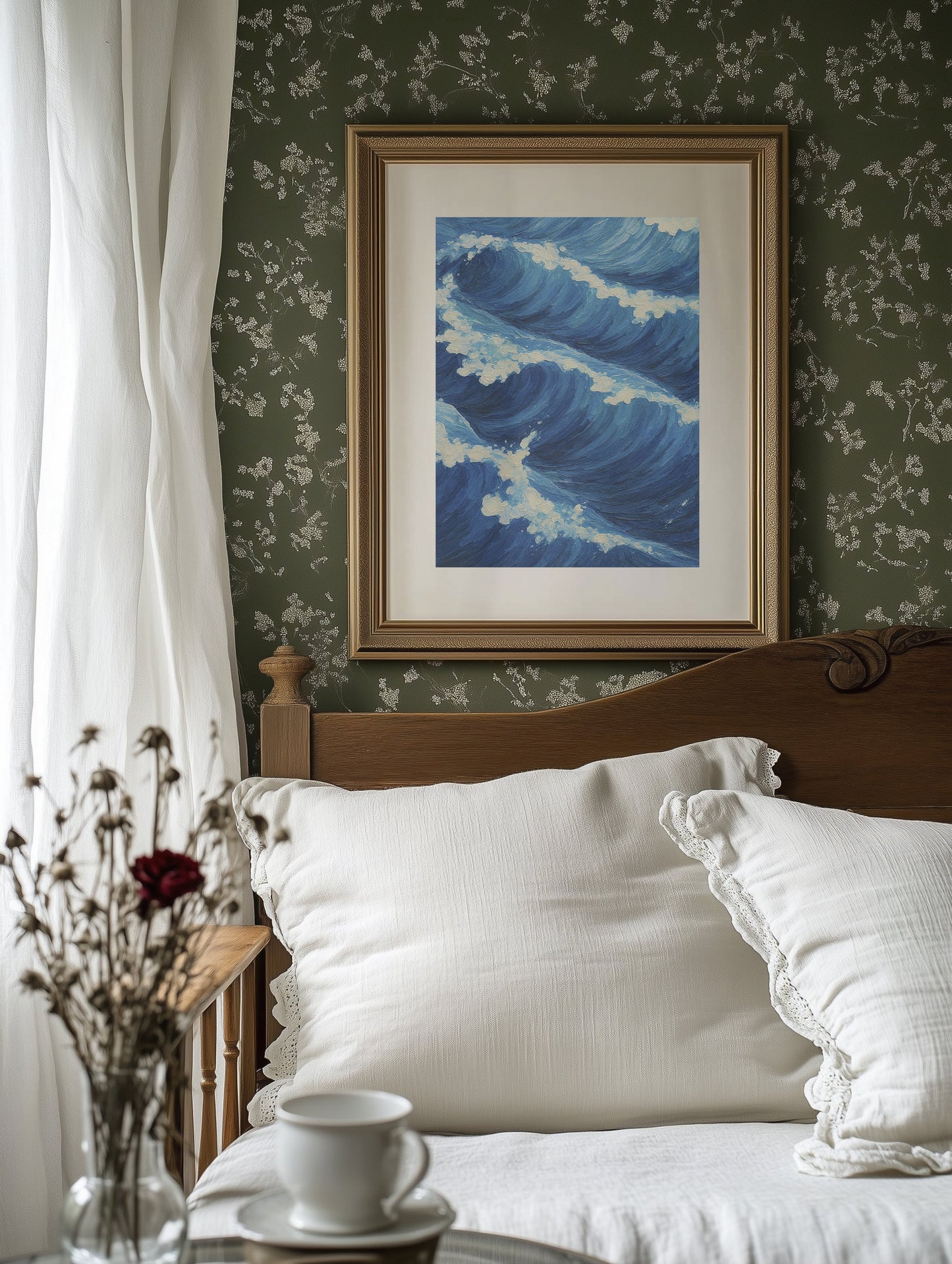 Tides Dance In Cerulean Motion