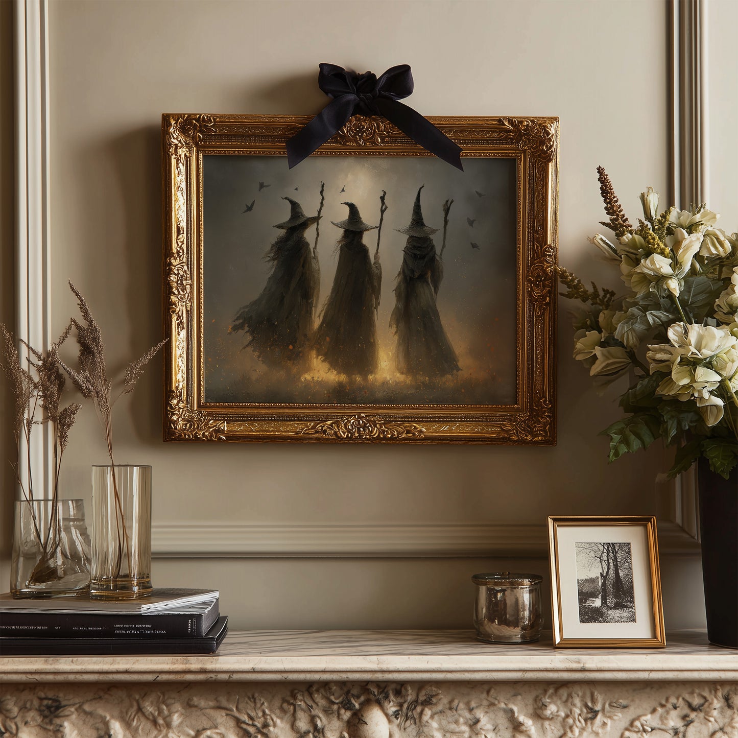 Ancient Coven Walks Through Mist