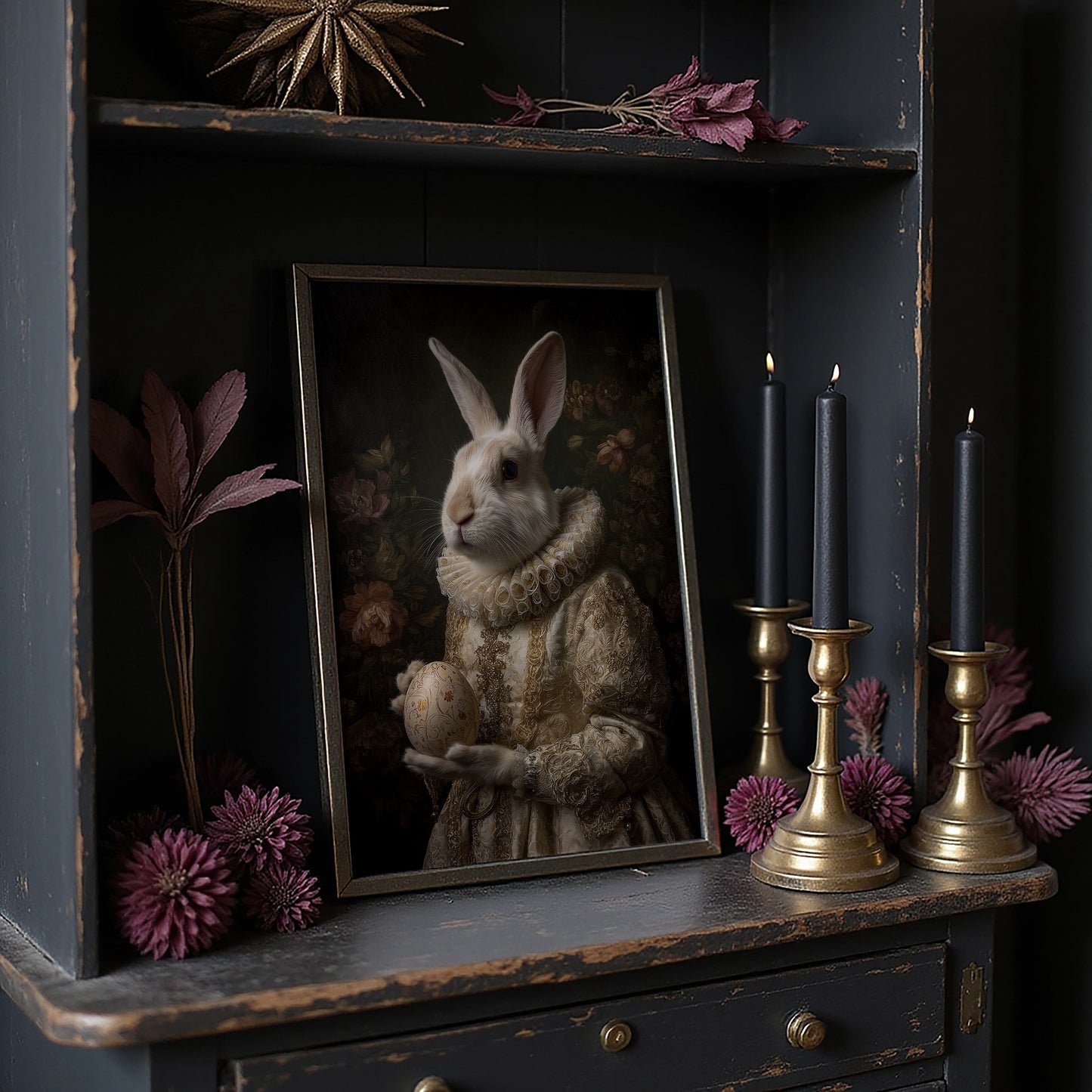 Noble Hare In Gilded Court