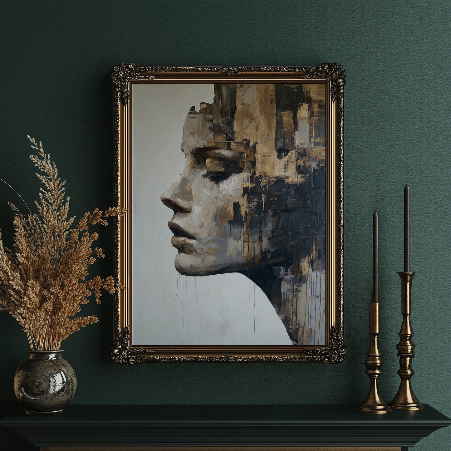 Memory Fades Into Brushstrokes