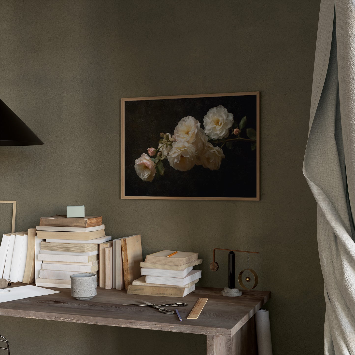 Roses Among Literary Treasures