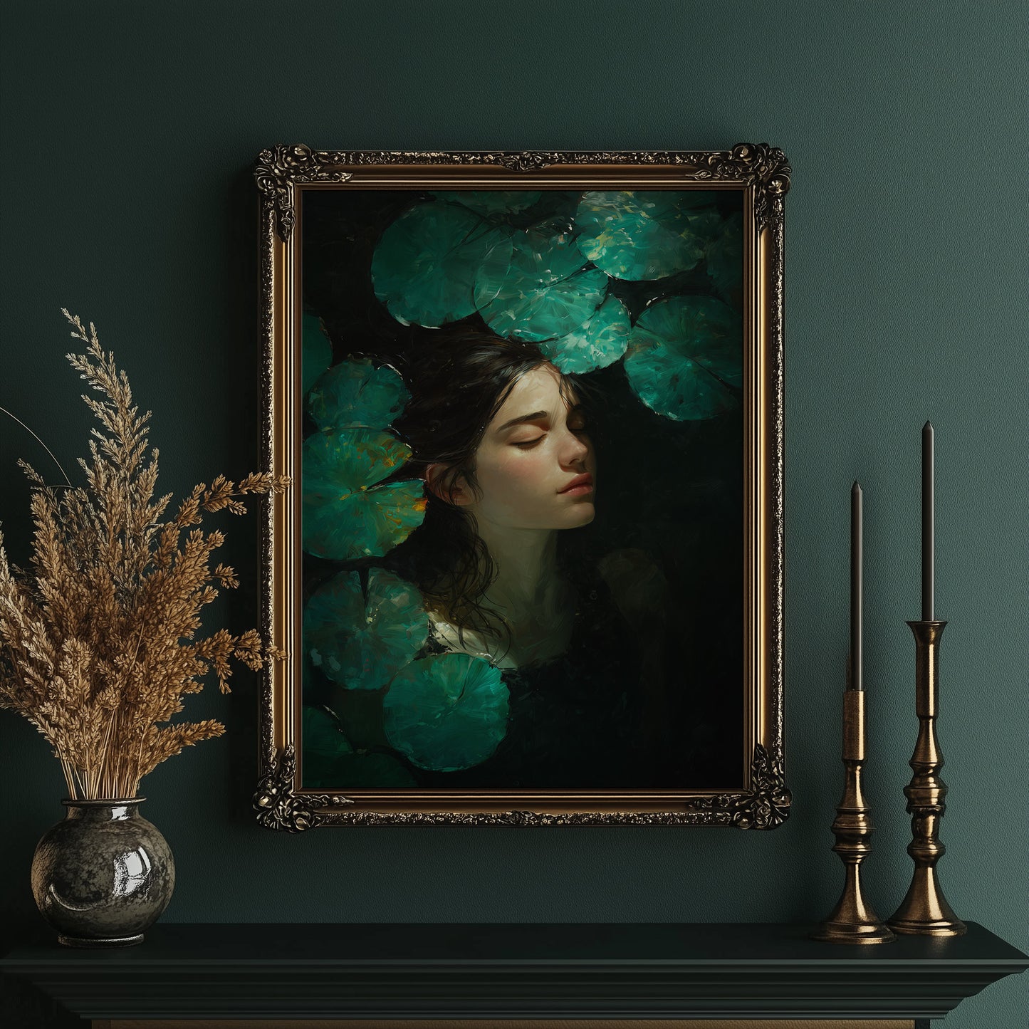 Between Stillness And Jade Waters