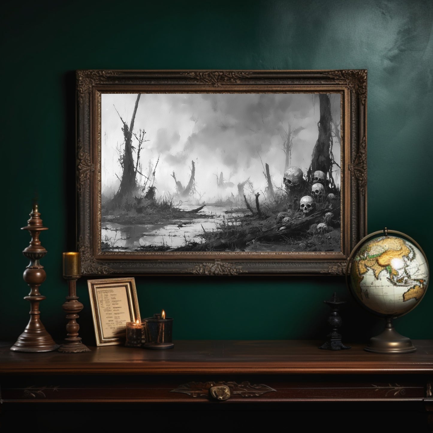 Forgotten Marshlands Tell Ghostly Tales