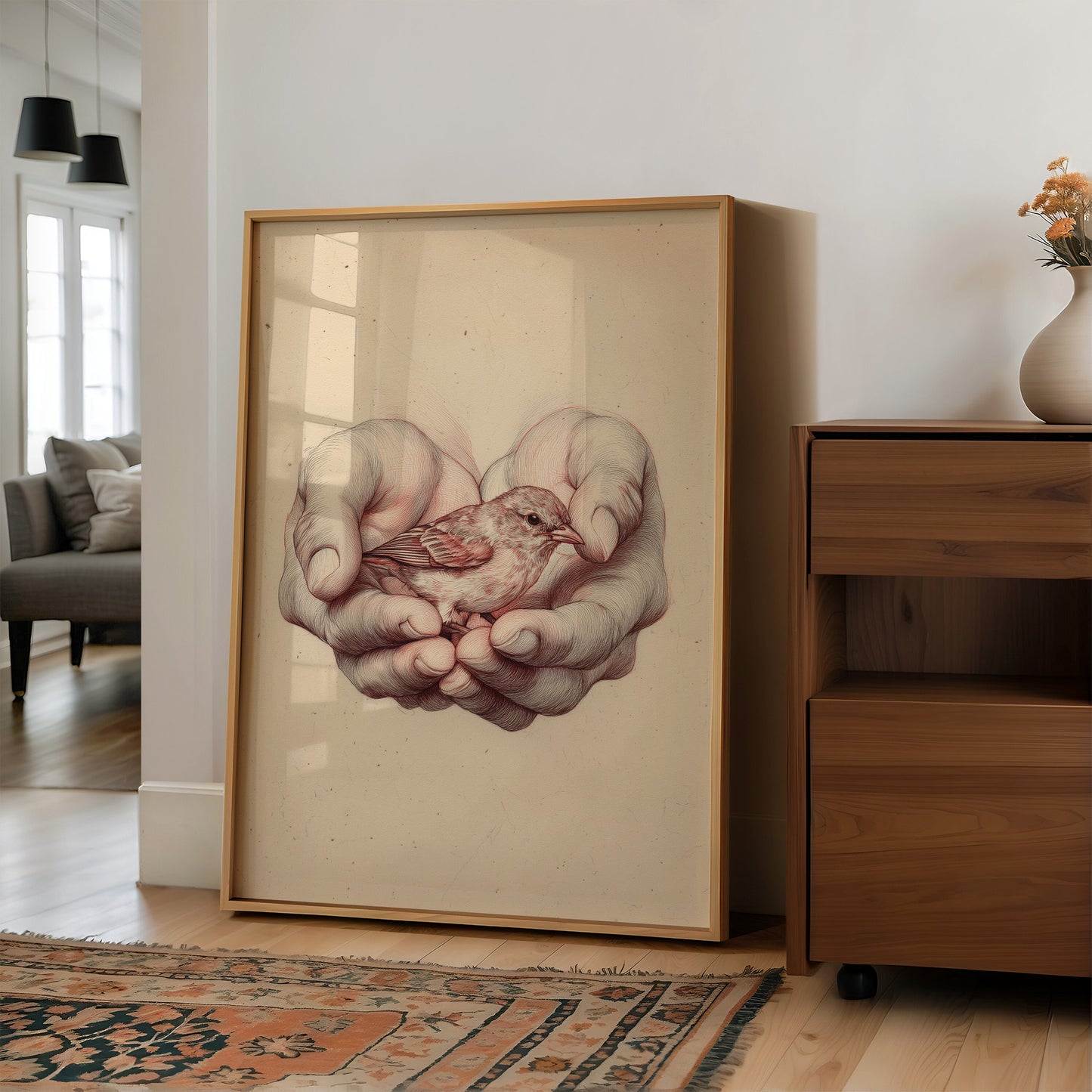 Fragile Wings In Careful Hands