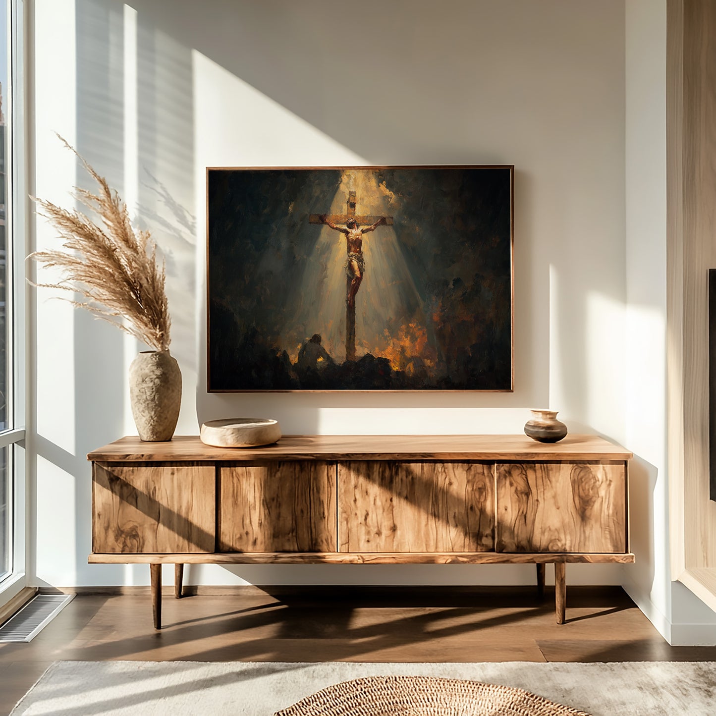 Sacred Light Pierces The Darkness