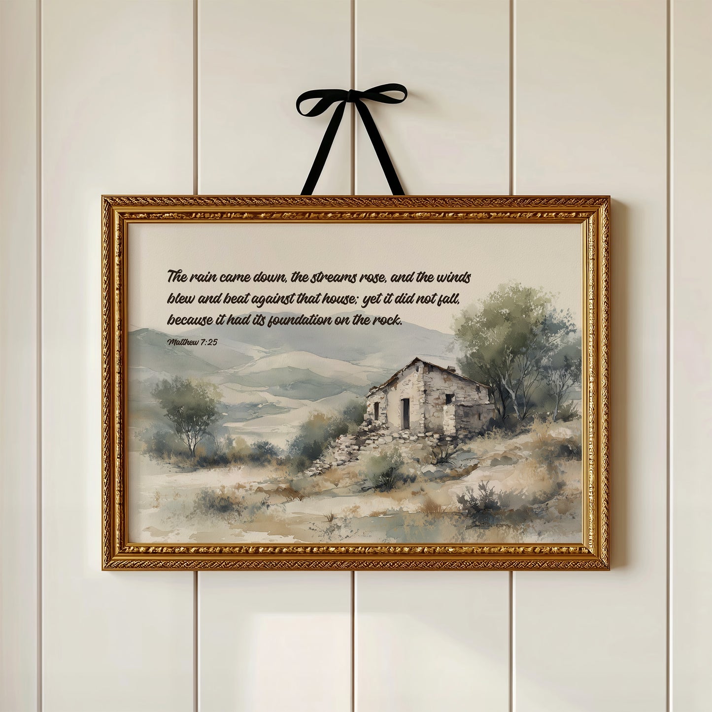 Stone Cottage On Solid Ground