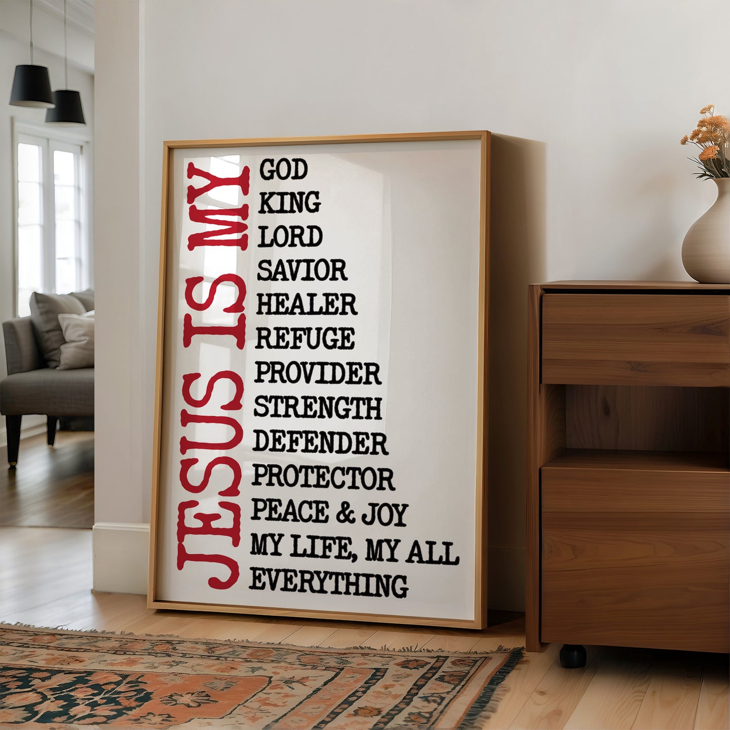 Faith Spelled In Bold Truth