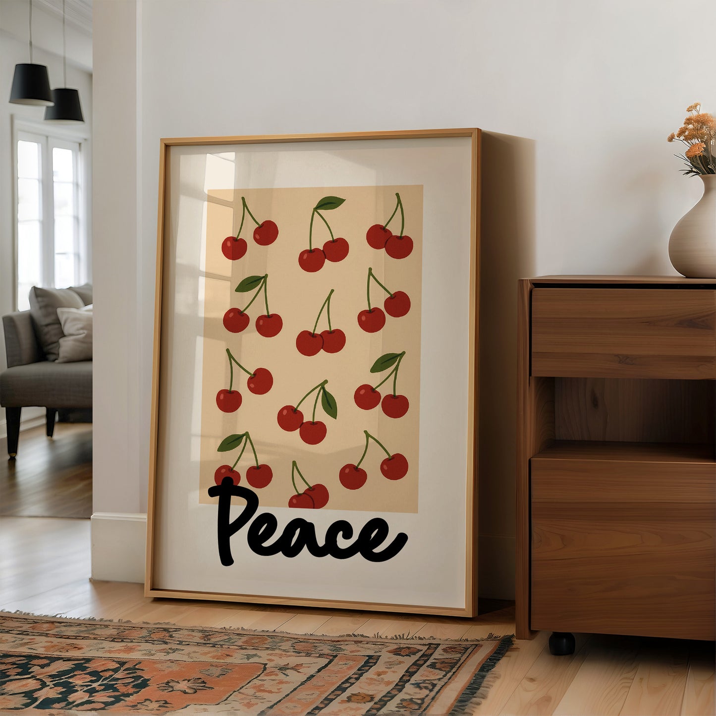 Summer Cherries Spell Sweet Peace