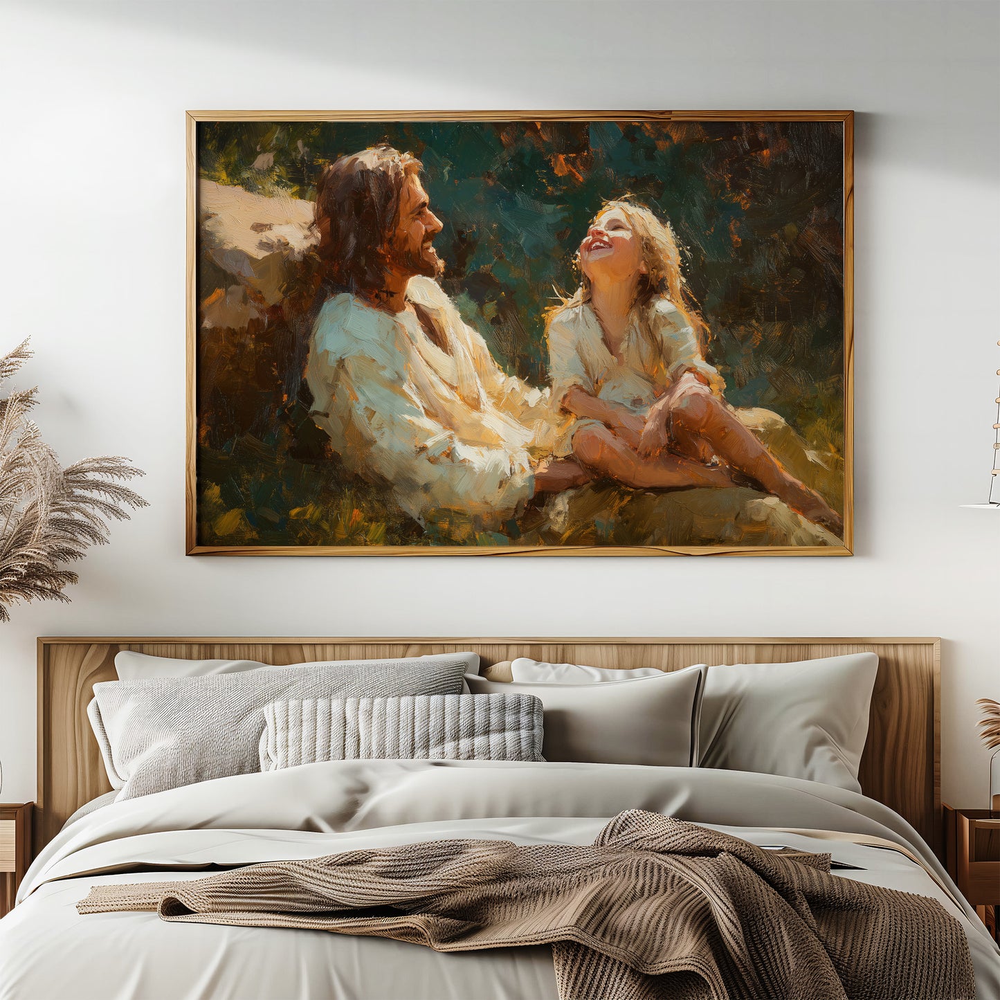 Joyful Moments in Golden Light
