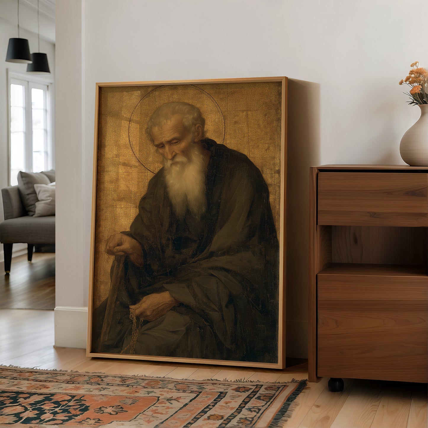 Ancient Wisdom Rests in Golden Light
