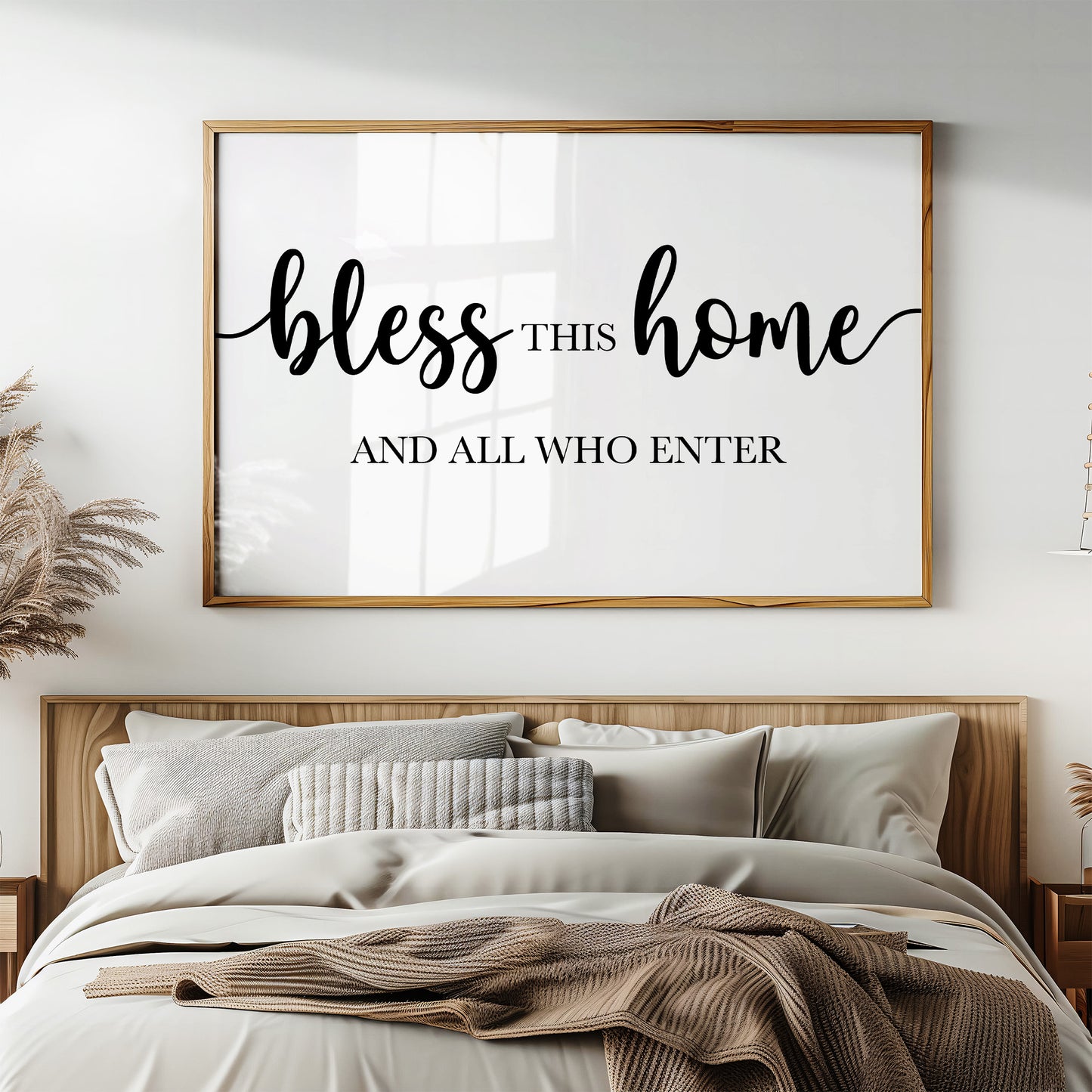 Threshold Blessing In Elegant Script