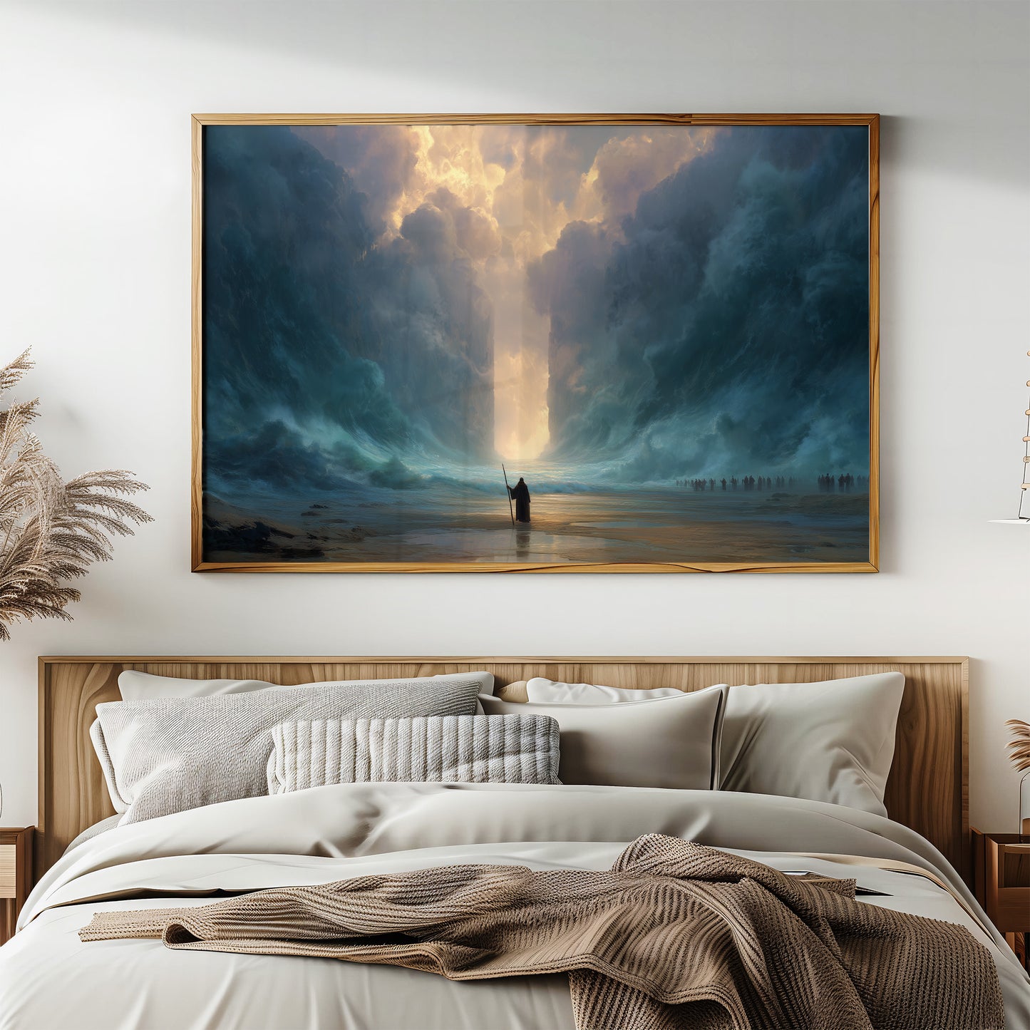 Divine Passage Through Parted Waters