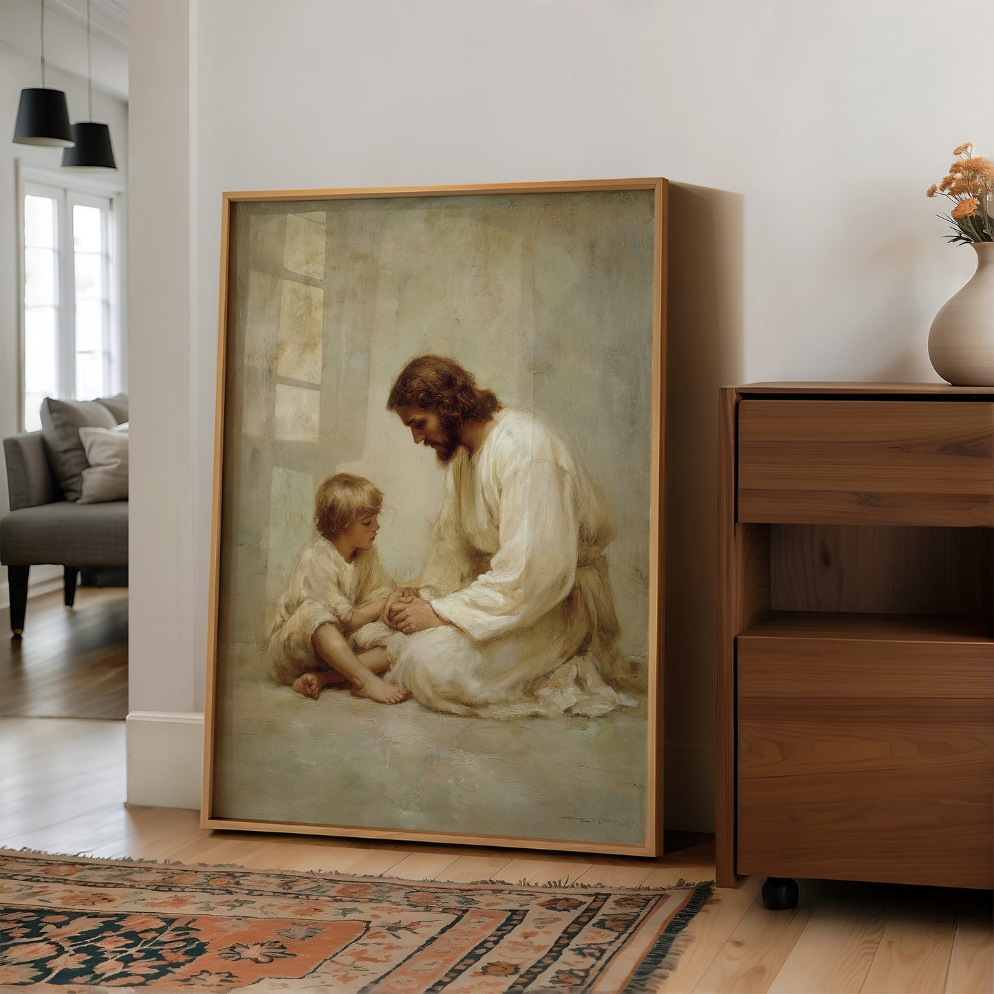 Tender Moments in Ethereal Light