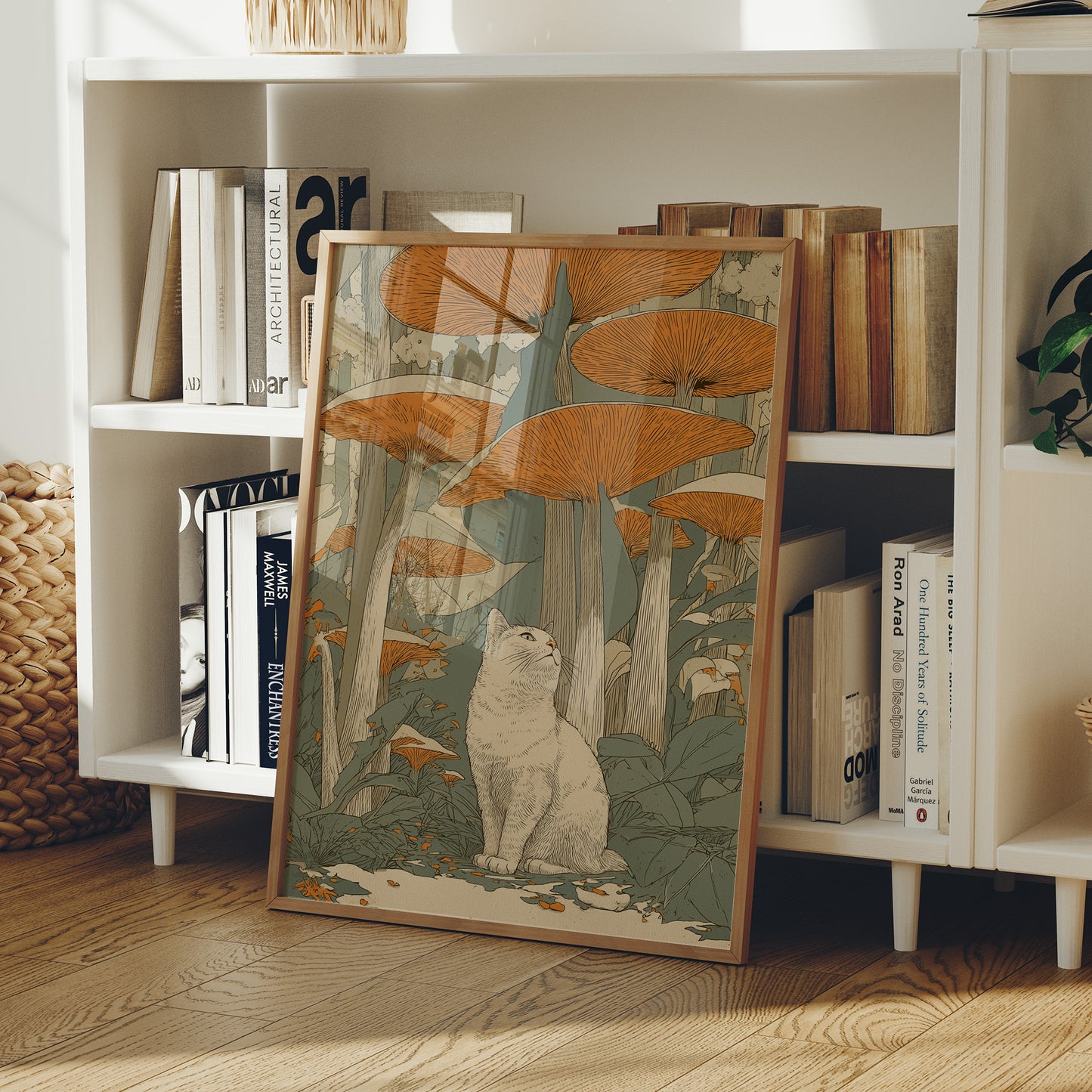 The Cat Who Waits Where the Forest Changes