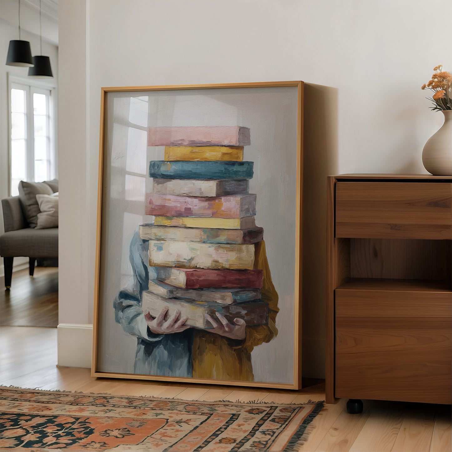 Bibliophile's Burden: The Weight of Knowledge