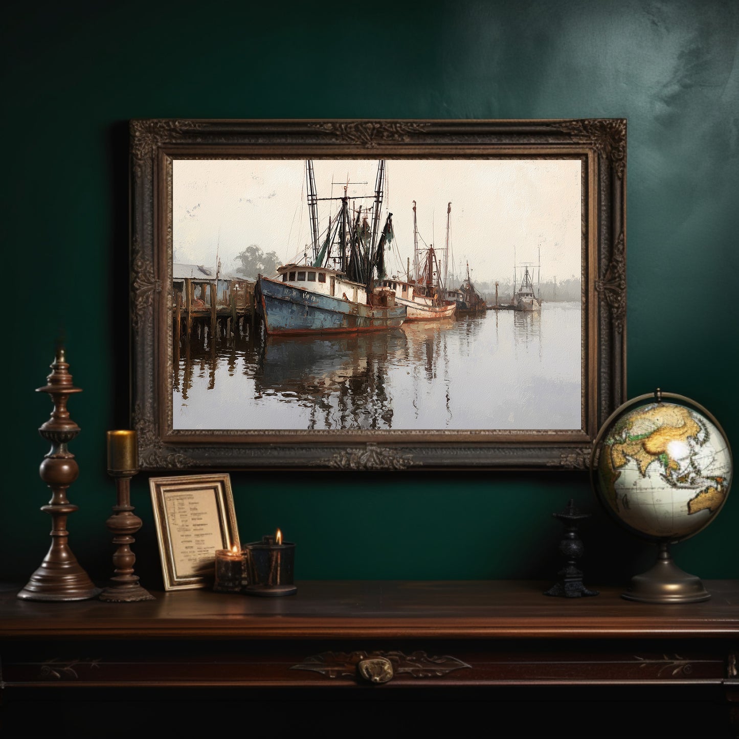 The Harbor That Held the Boats