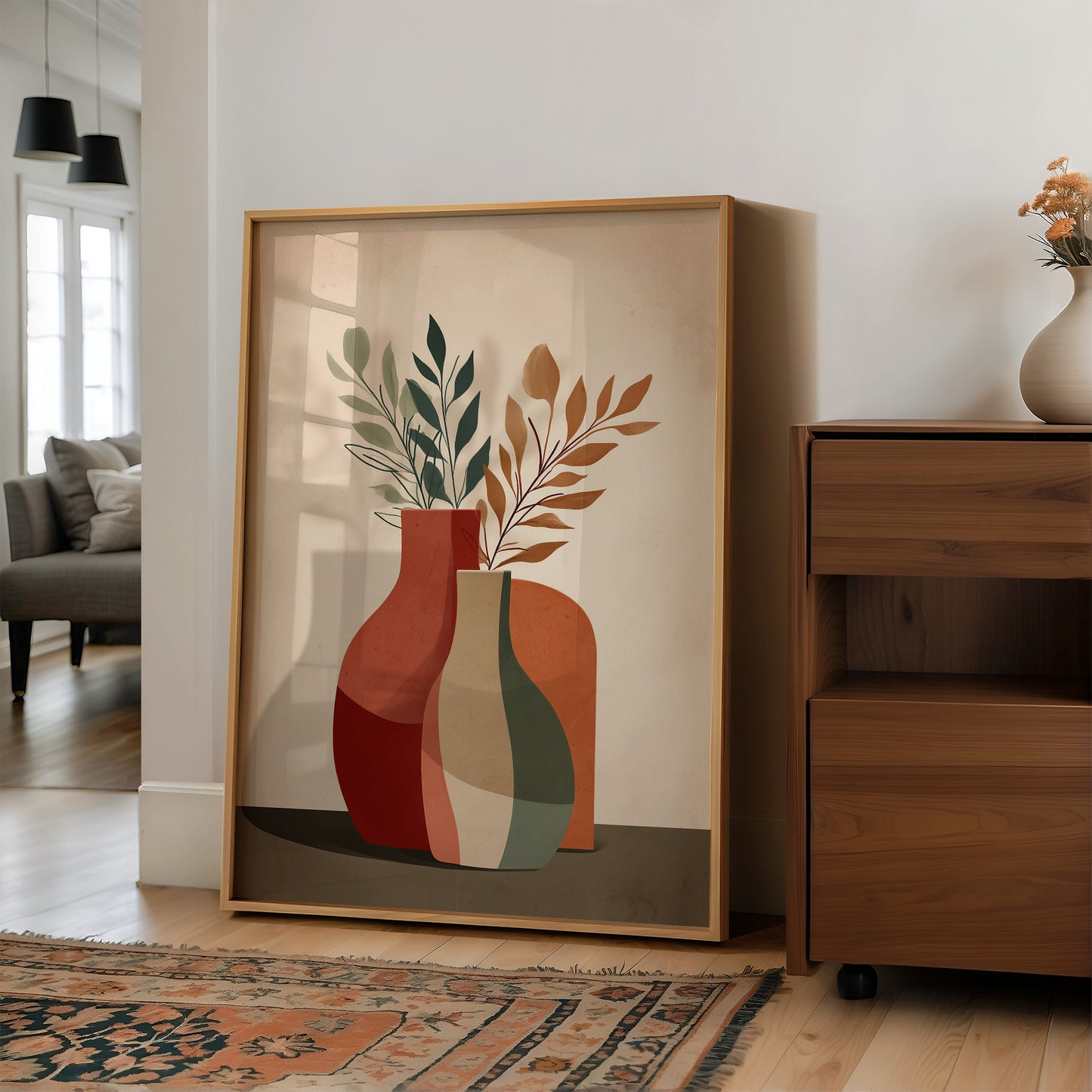 Three Vessels Hold November's Branches