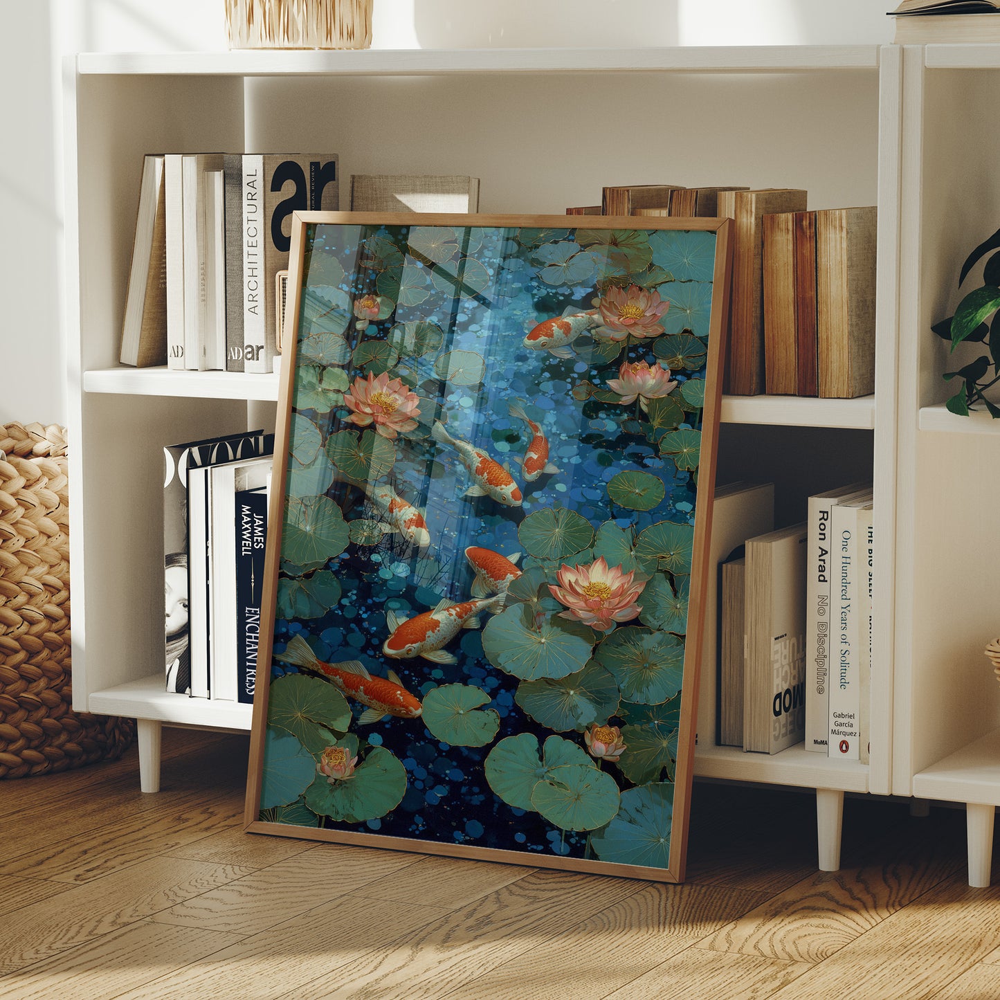 Koi Dance Through Lotus Dreams