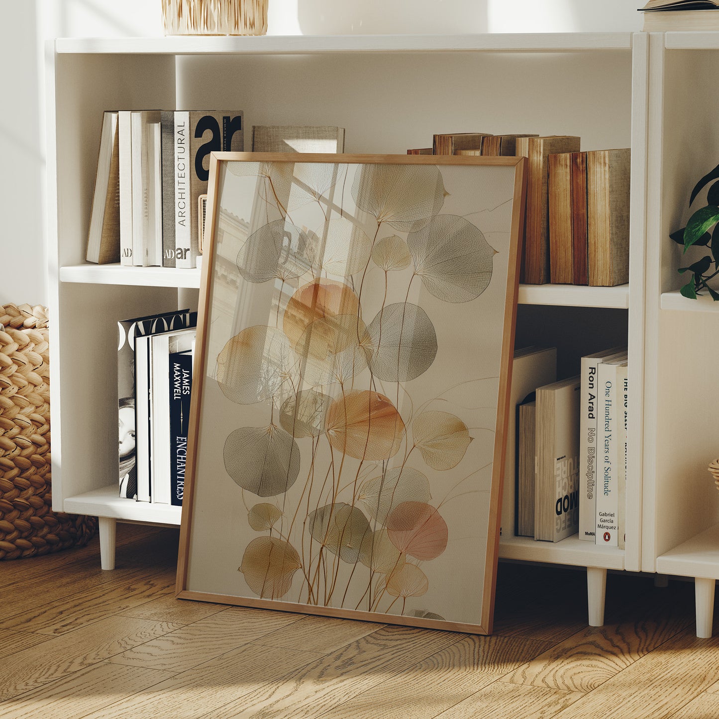 Moonflower Petals Dance In Light