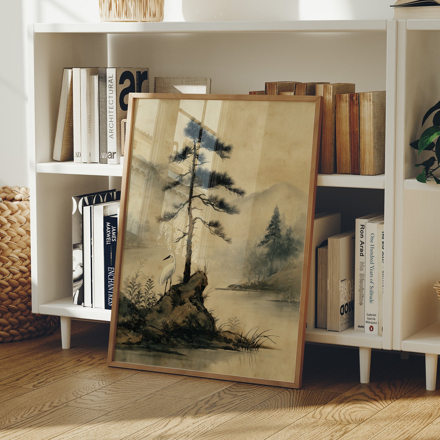 Lone Pine Guards Misty Waters