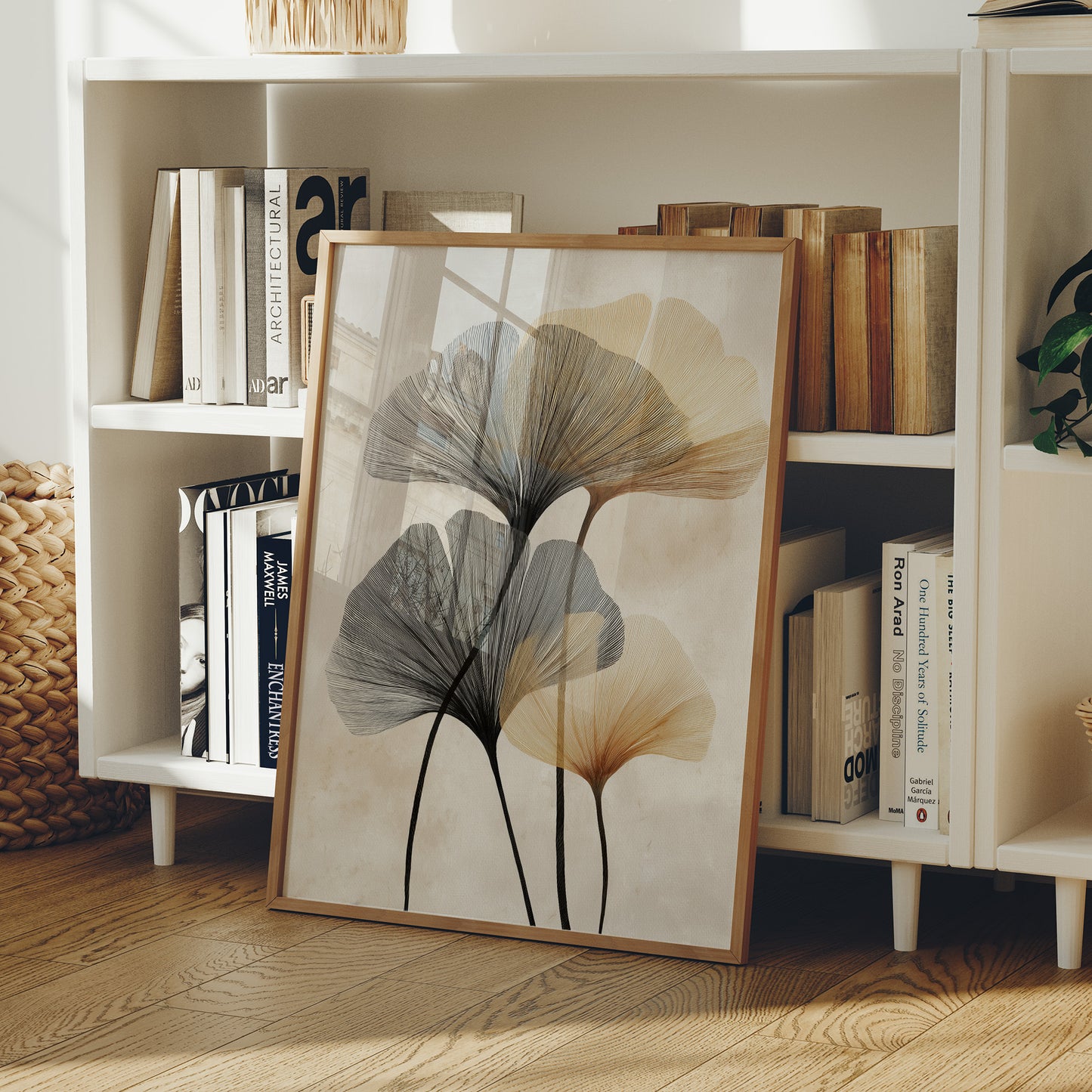 Ginkgo Leaves Dance Above Spirits