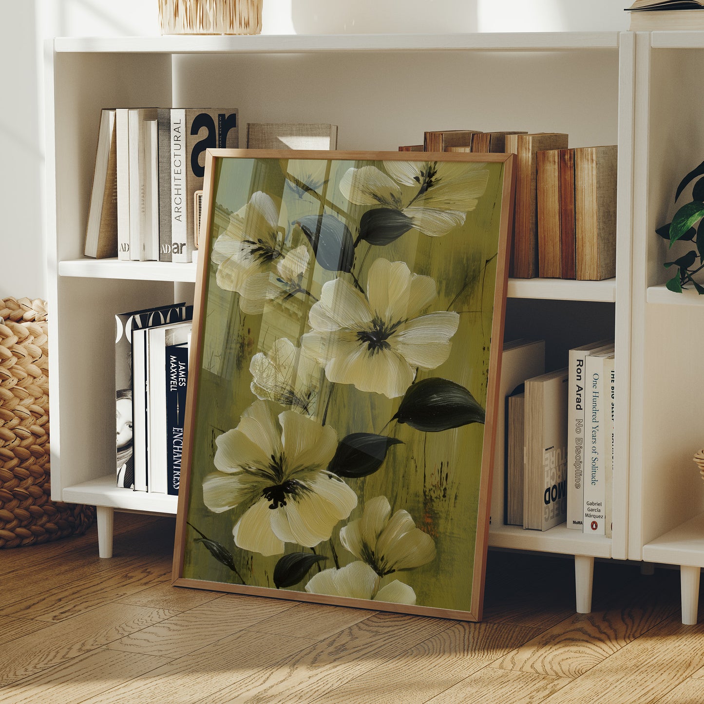 Olive Gardens Meet Ivory Petals