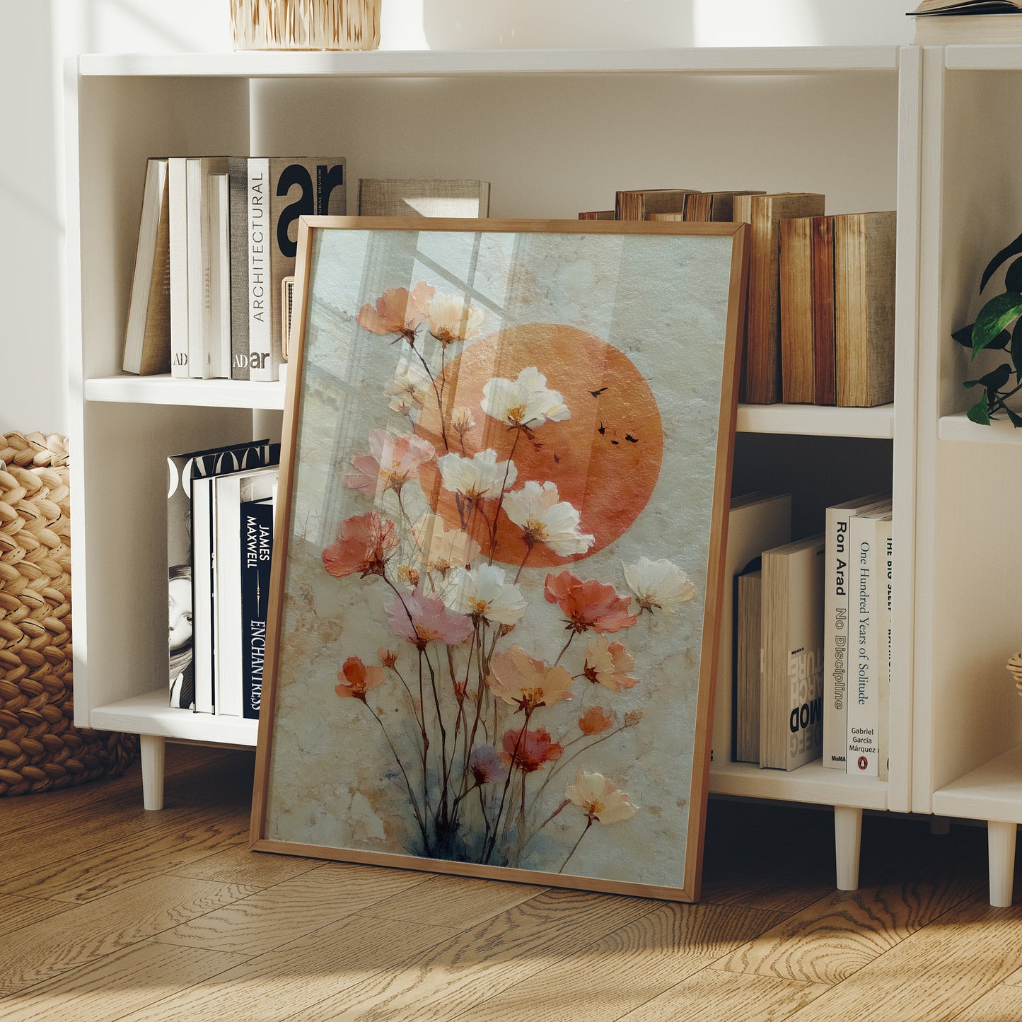 Wild Poppies Dance At Sunset