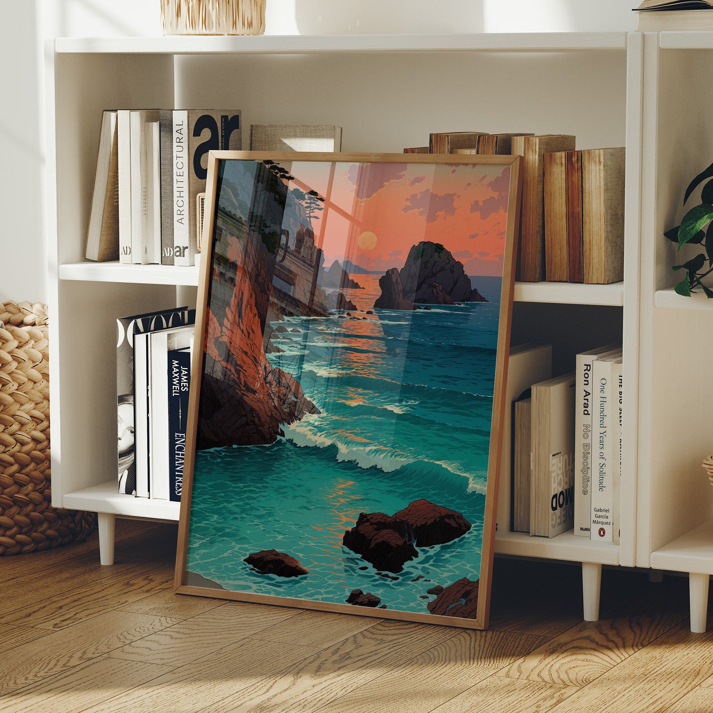 Coastal Cliffs Paint Summer's Farewell