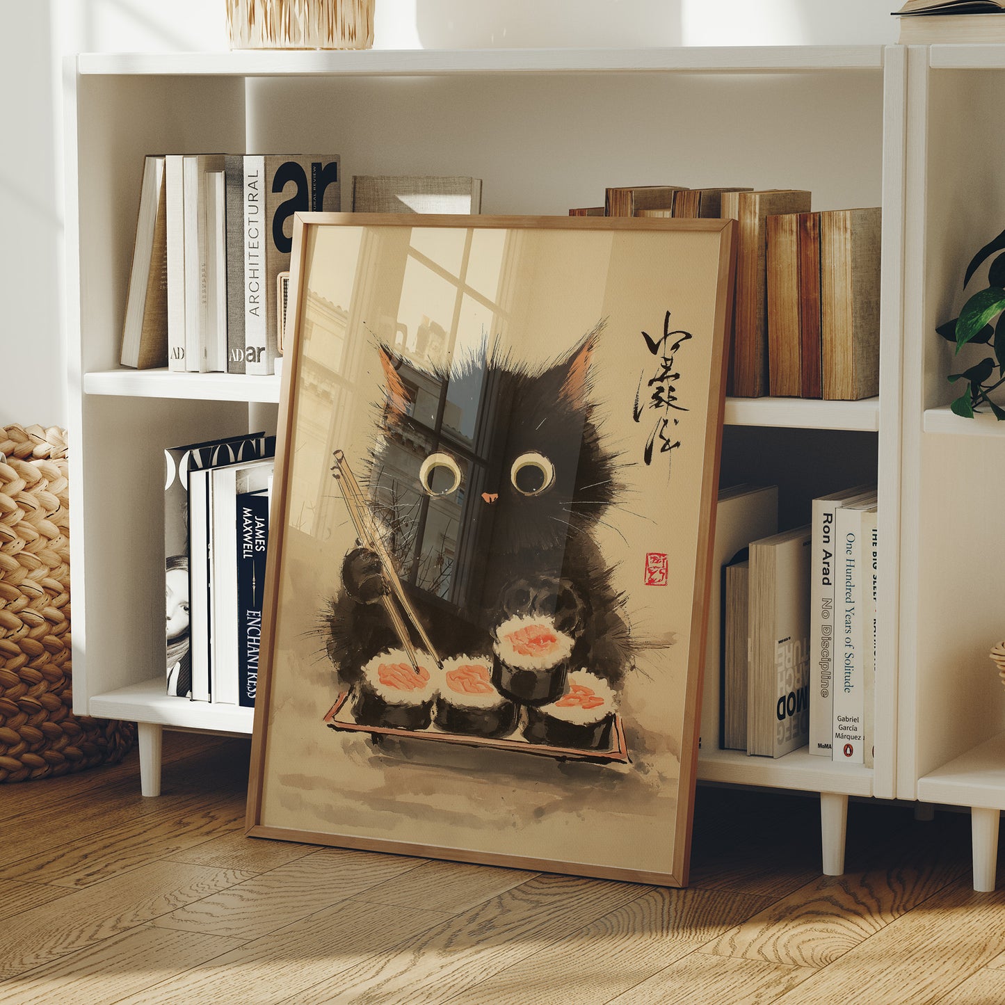 Sushi Cat Dreams Of Midnight Feasts