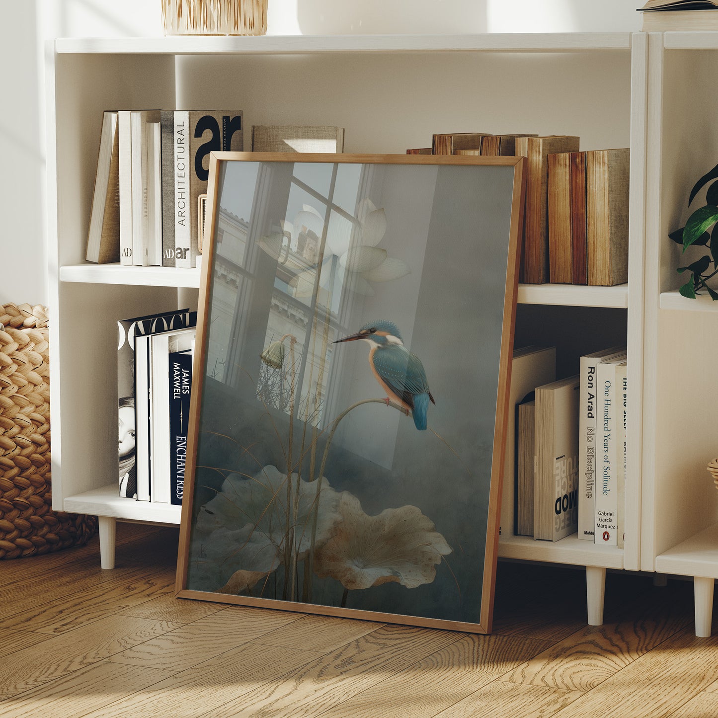 Blue Hunter Finds Morning Mist