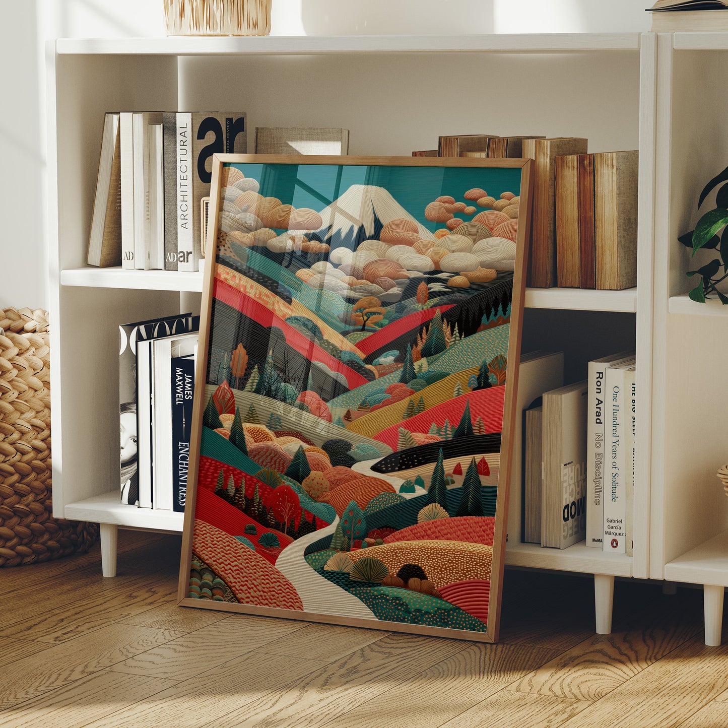 Mountain Path Weaves Sacred Stories