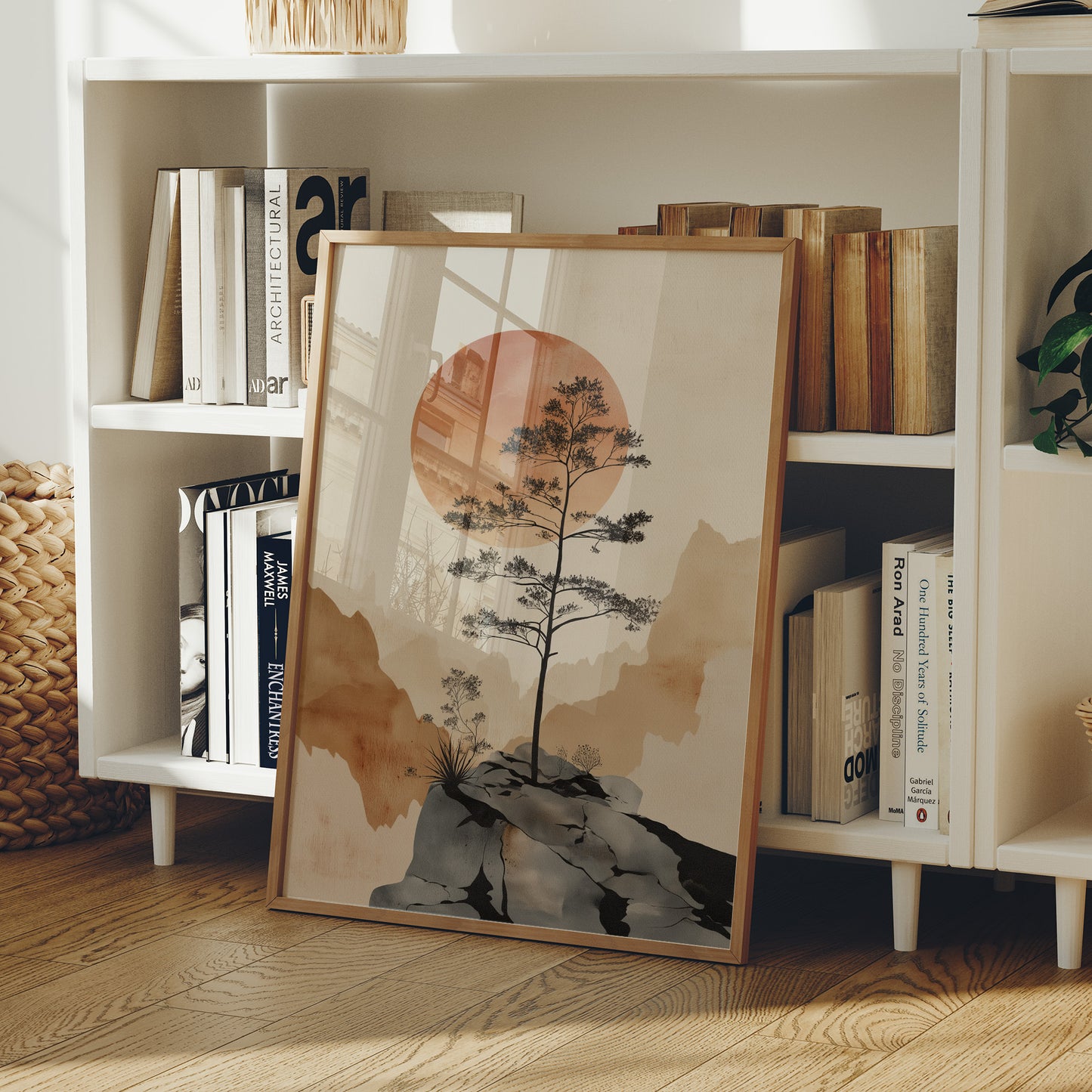 Lone Pine Greets The Copper Sun