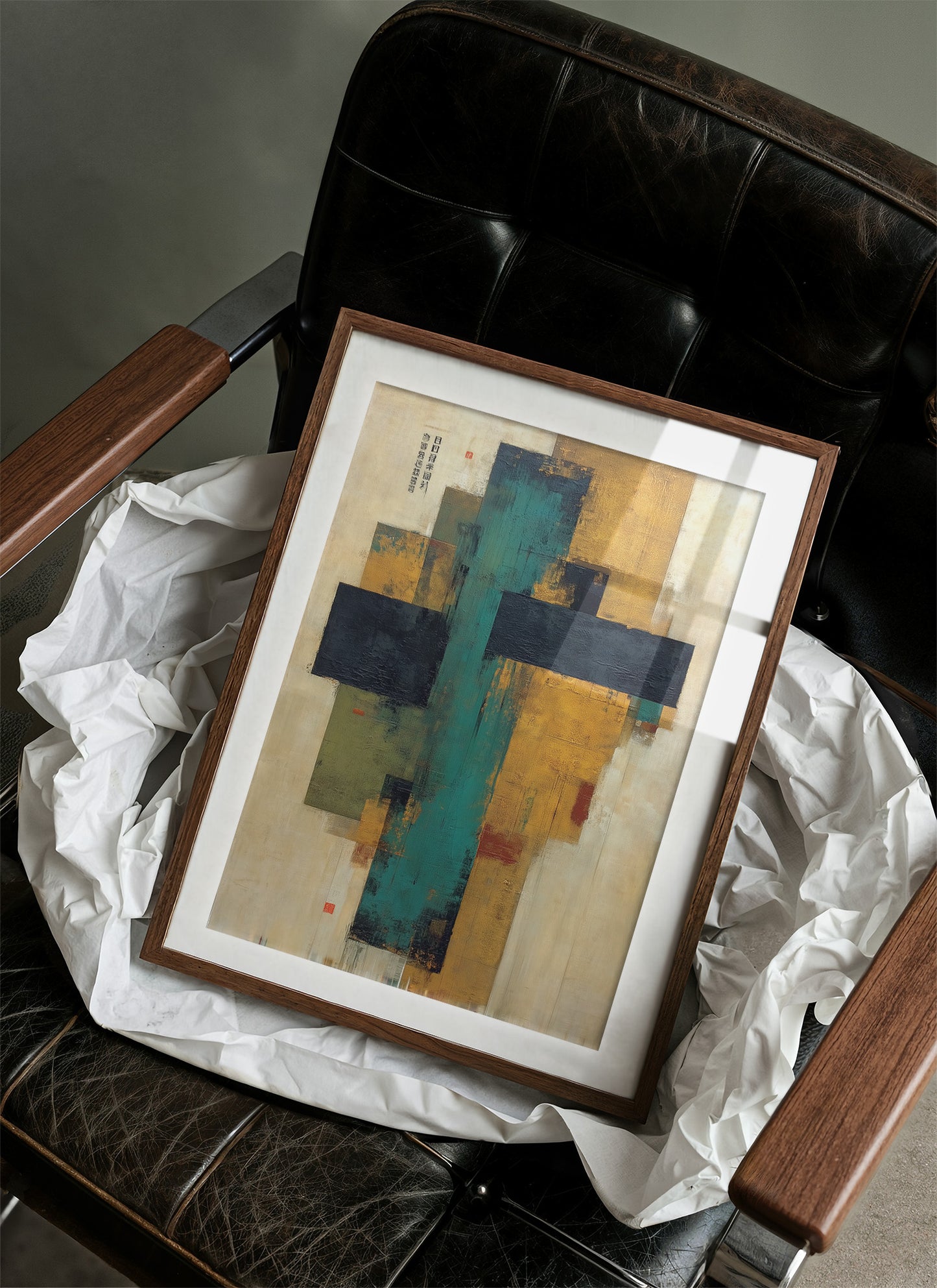 Turquoise Meets Gold At Dusk