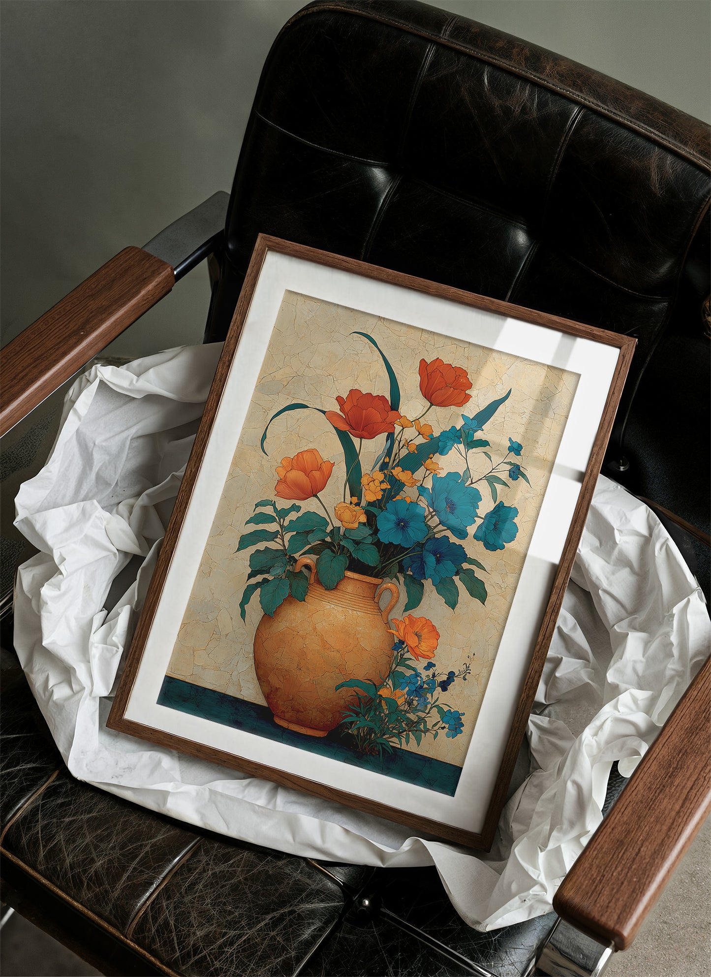 Terracotta Tales In Teal And Orange