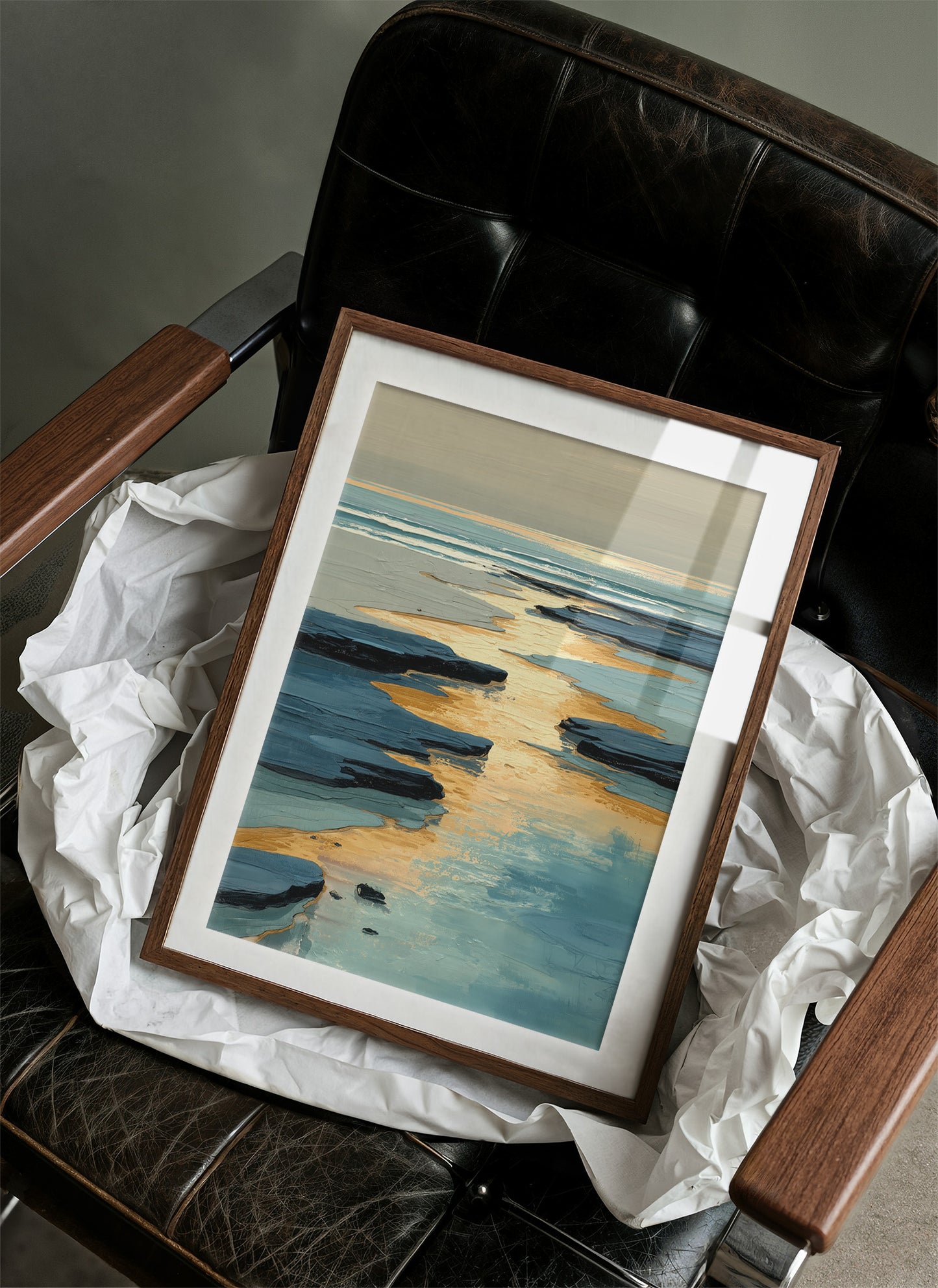 Coastal Gold Traces Summer's Path