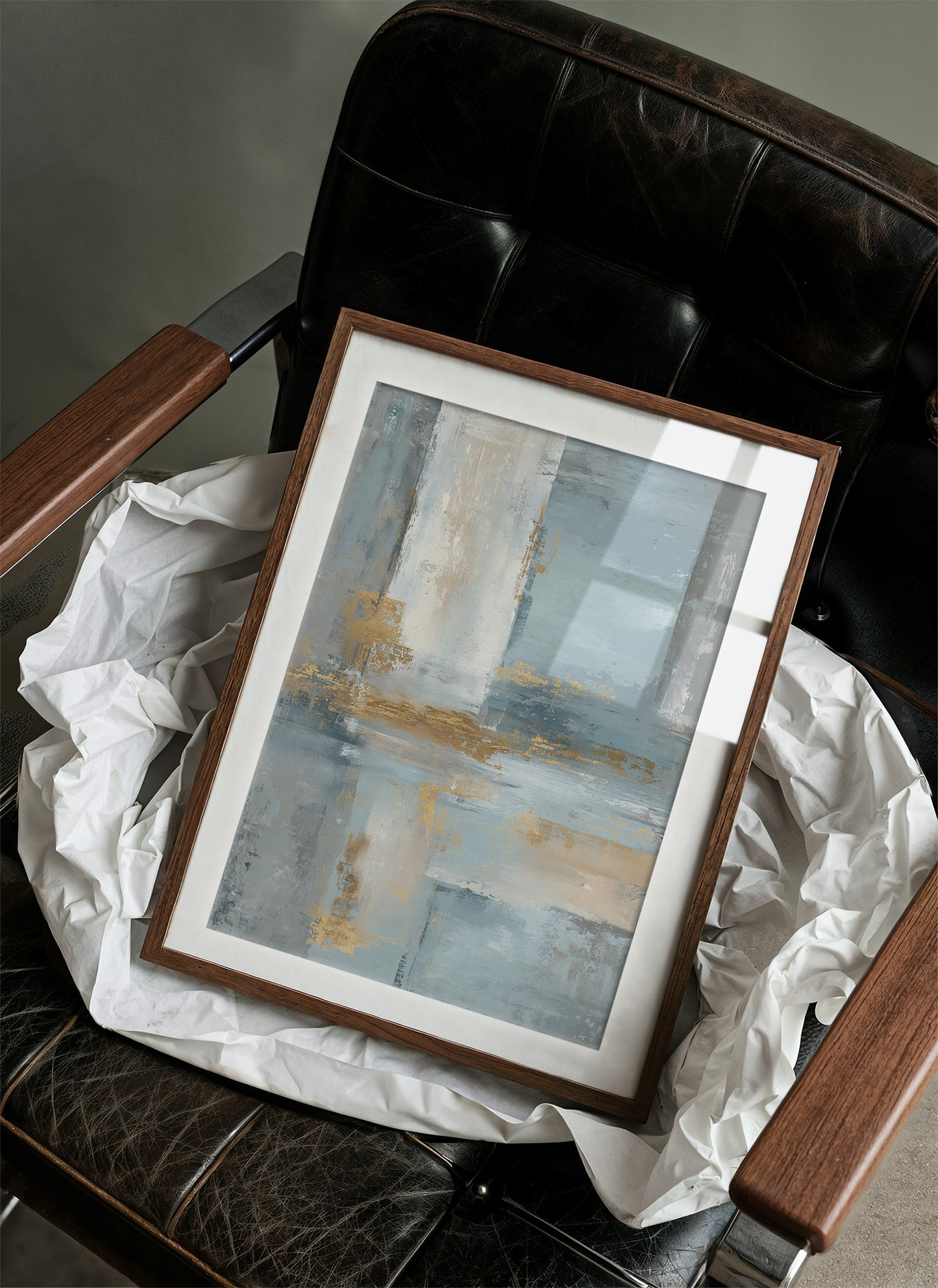 Morning Mist Meets Golden Shore