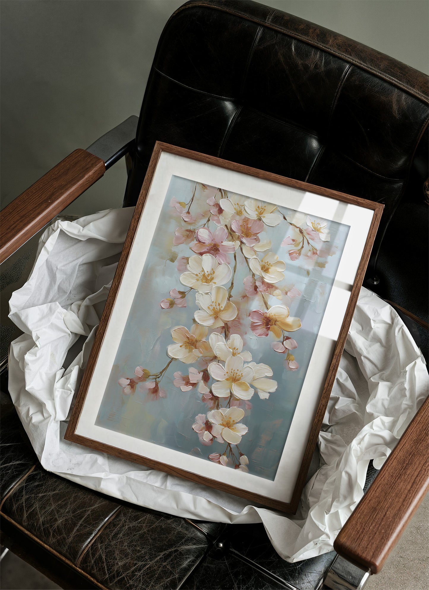 Cherry Blossoms Above Evening Spirits