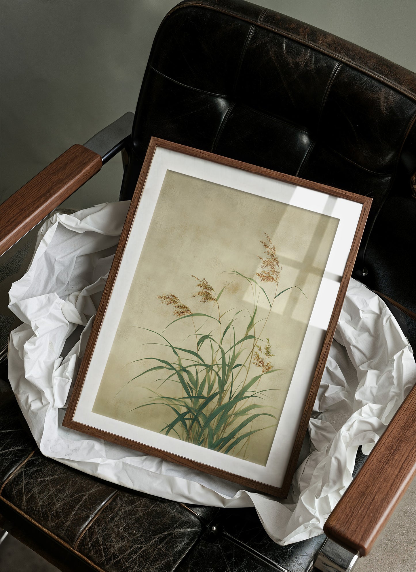 Tall Grasses Dance In Autumn Light