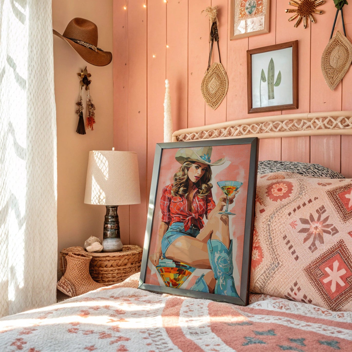 Sunset Cocktails And Turquoise Boots