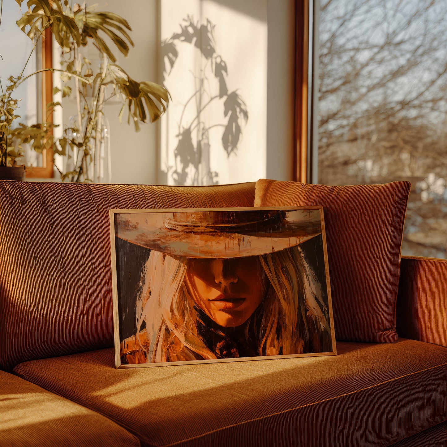 Amber Shadows Beneath The Brim