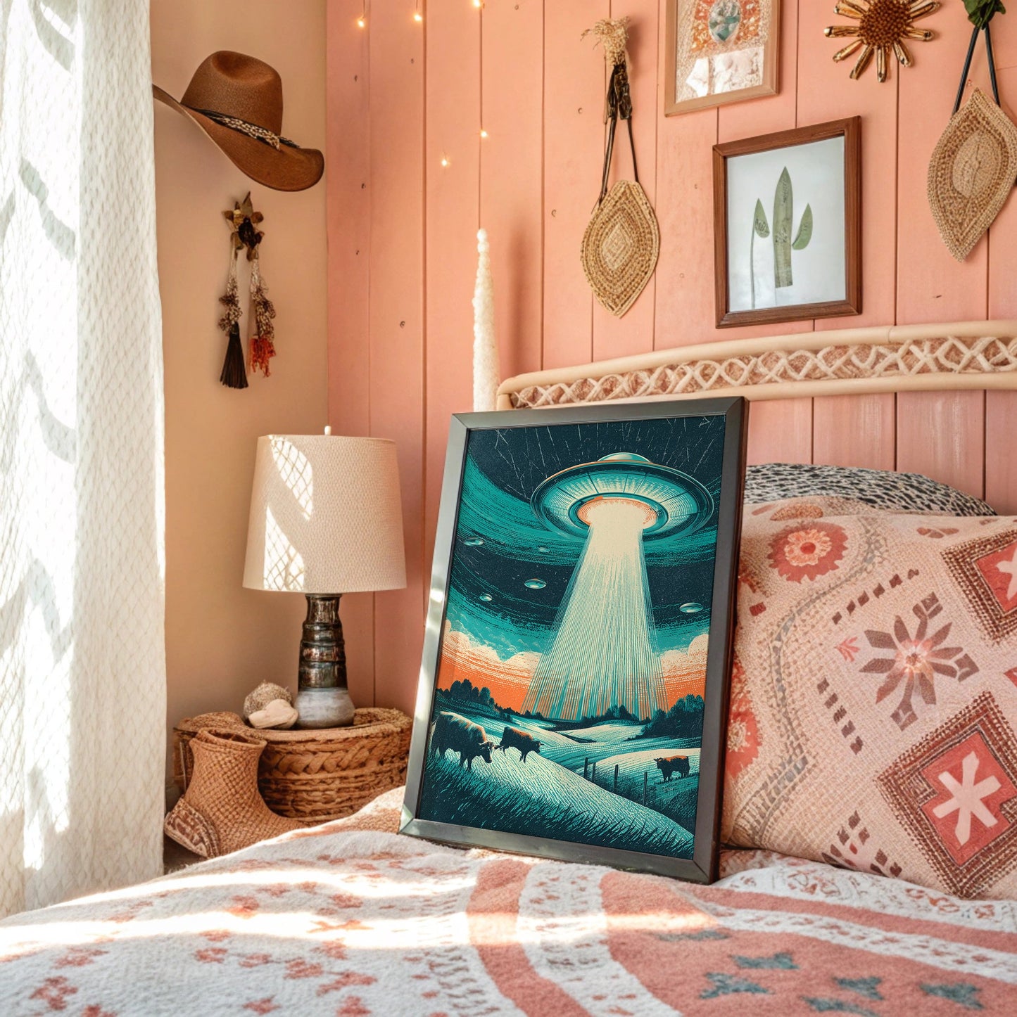 Visitors Above Quiet Pastures