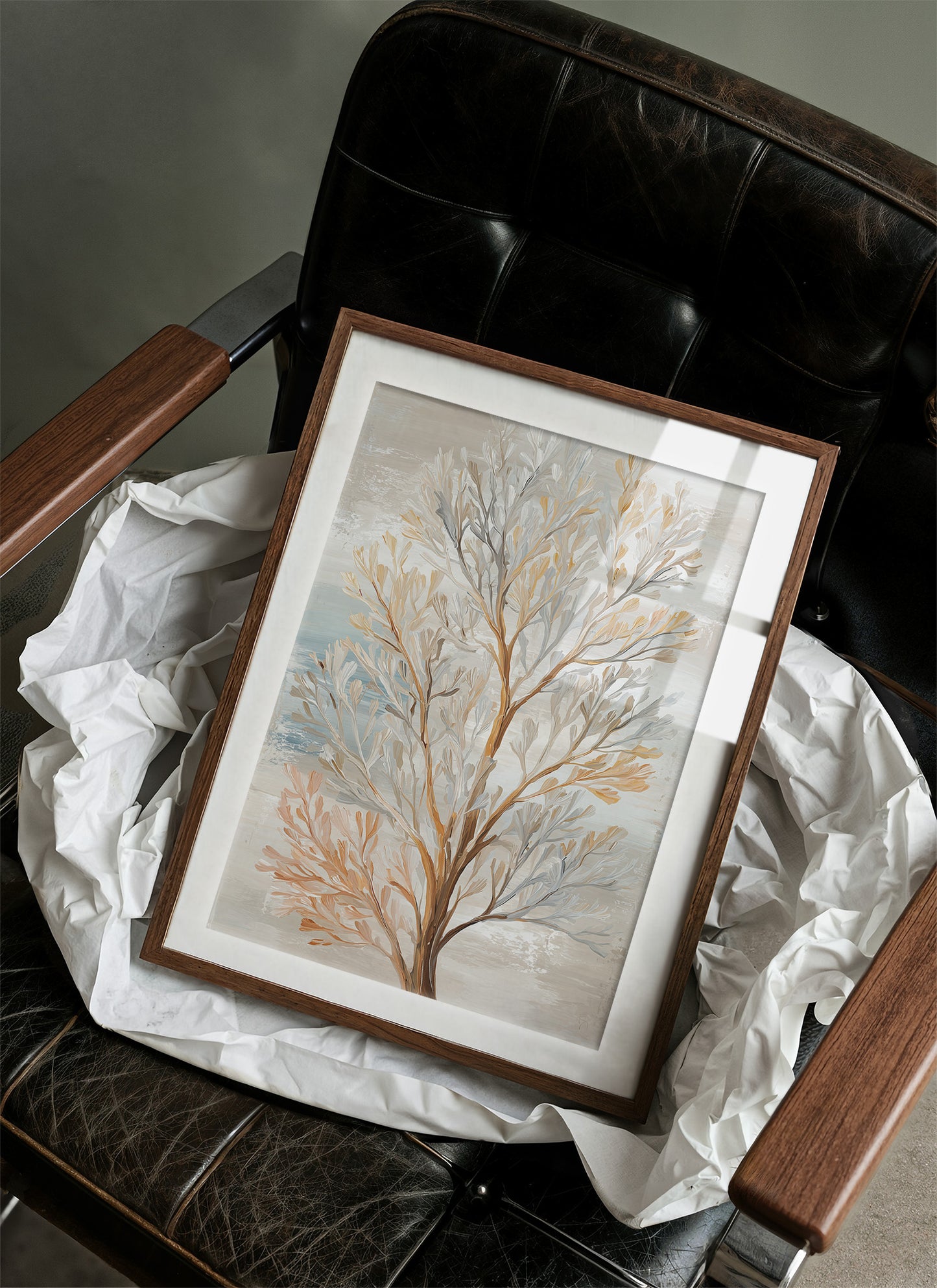 Gilded Branches Await Hanging