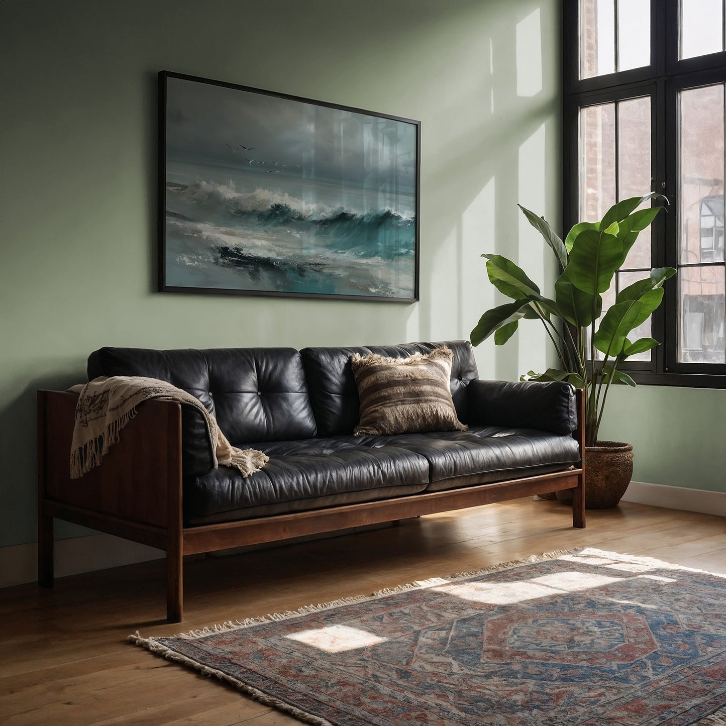 Teal Waves Call Ancient Mariners